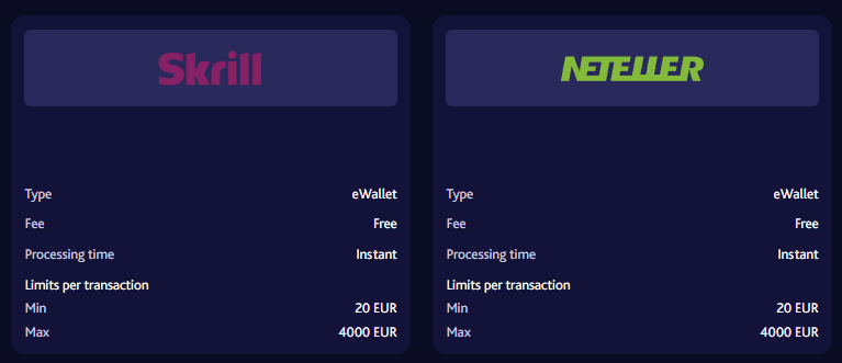 7Bit Casino Withdrawal Methods